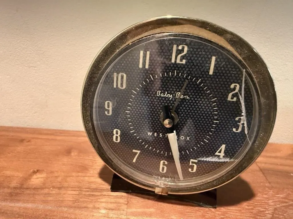 Vintage Baby Ben clock