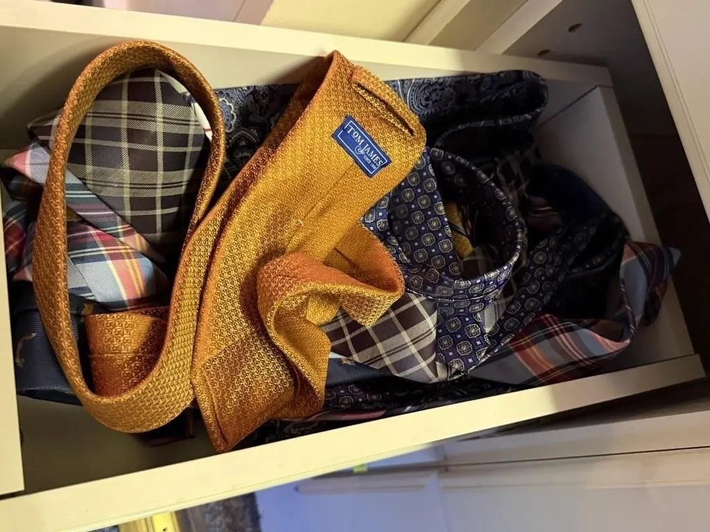 Assorted neck ties