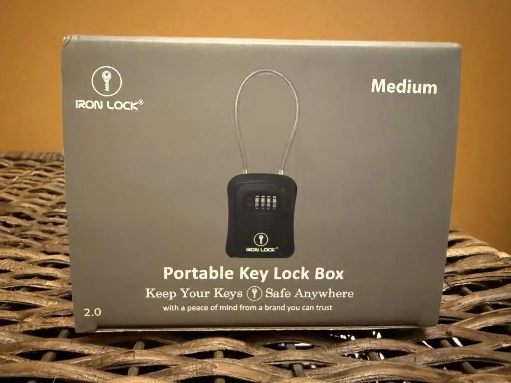 Portable key lock box
