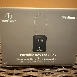 Portable key lock box