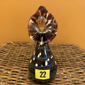 Blown glass vase