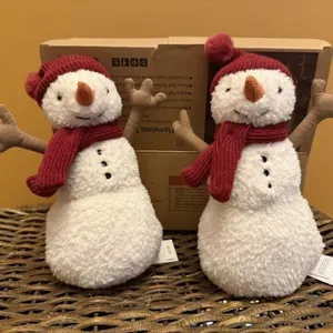 Plush snowmen (2)