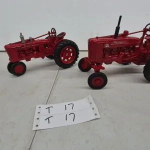 Farmall H and super M ta Die-Cast Model Tractors, 1/16 Scale. 2 tractors no
