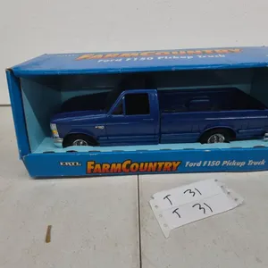 ERTL FarmCountry Ford F-150 XLT Pickup Truck, 1/16 Scale Die-Cast, Blue, Early-Mid