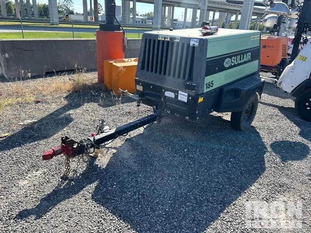 2018 Sullair 185DPQ-KU-T3 185 cfm Mobile Air Compressor