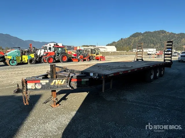 2018 Abu Trailers 24 ft Tri/A Equipment Trailer