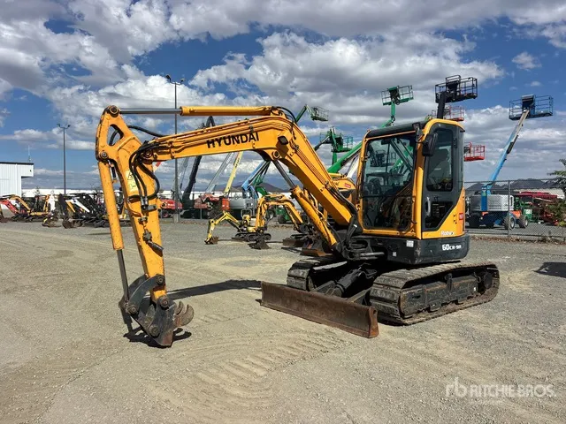 2018 Hyundai R60CR-9A Mini Excavator