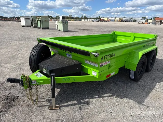 2027 Industrias America FT510 11 ft T/A Dump Utility Trailer (Unused)