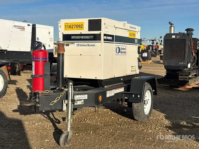 2023 Multiquip DCA-10SPX4 10 kW Mobile Generator Set