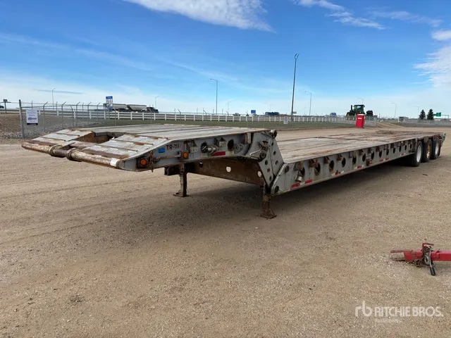 2001 Altek 53 ft Tri/A Scissorneck Folding Neck Trailer