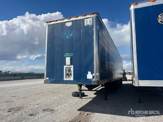 2001 Wabash 53 ft x 102 in T/A Van Trailer