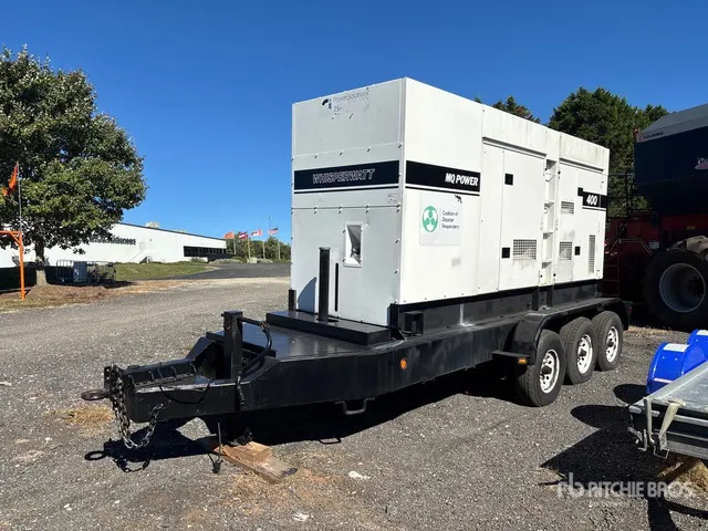 2012 Multiquip DCA400SSI 400 kVA Mobile Generator Set