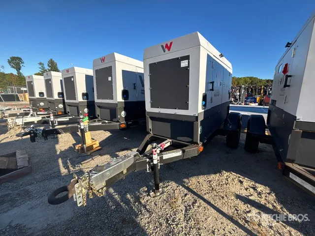 2023 Wacker Neuson G70 58 kW Mobile Generator Set (Unused)