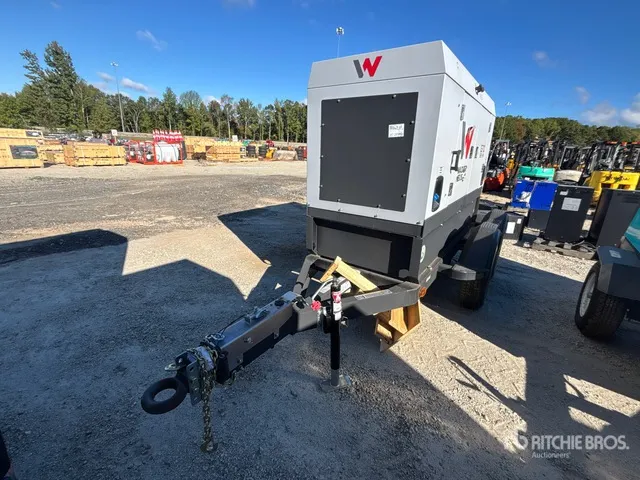 2024 Wacker Neuson G70 58 kW Mobile Generator Set (Unused)