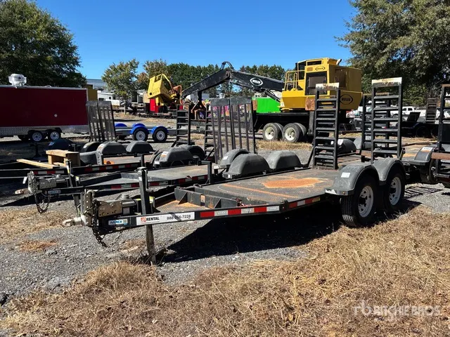 2021 MMDI 10 ft T/A Equipment Trailer