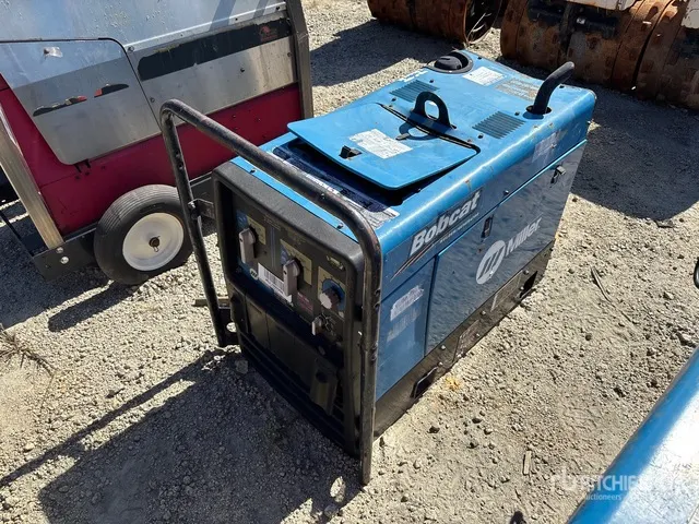 2019 Miller 250 A Skid-Mounted Multi-Process Engine Driven Welder