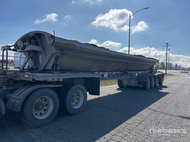 2018 Cross Country Quad/A Side Dump Trailer