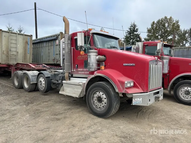 2019 Kenworth T800 8x4 Tri/A Day Cab Truck Tractor