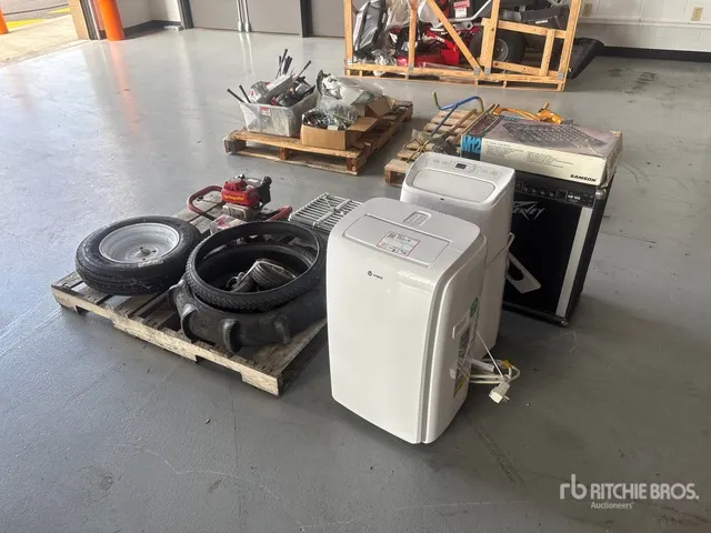 Misc tools, chains, air conditioner units