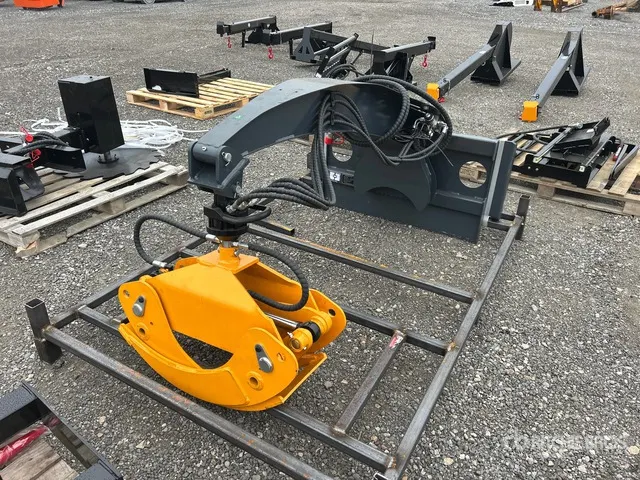 GIYI GY-RG63 47 in Rotating Skid Steer Grapple