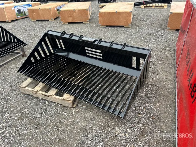 2026 GIYI GY-RB66 66 in Skeleton Skid Steer Bucket (Unused)