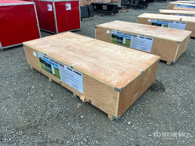 SKLP SK-S2012 20 ft x 12 ft x 9 ft 8 in Livestock Shelter (Unused)