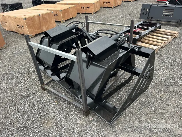 2026 GIYI HWG78 70 in Skeleton Skid Steer Grapple Bucket (Unused)