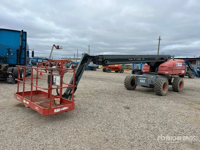 2017 Skyjack SJ66T 4WD Diesel Telescopic Boom Lift