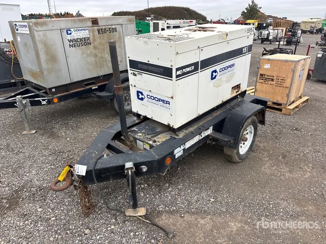 Multiquip DCA-15SPXU4F 14 kVA Mobile Generator Set