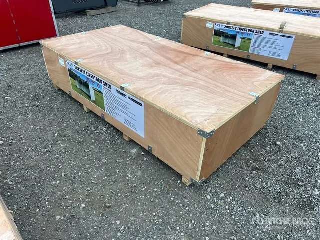 SKLP SK-S2012 20 ft x 12 ft x 9 ft 8 in Livestock Shelter (Unused)