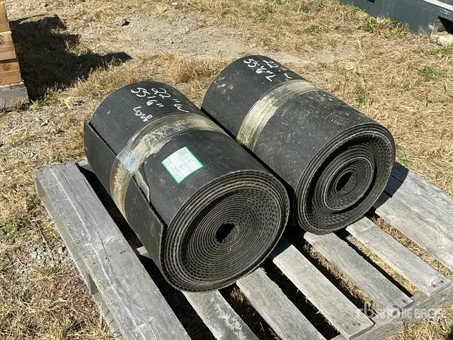 Quantity of (2) Conveyor Belt (Unused)