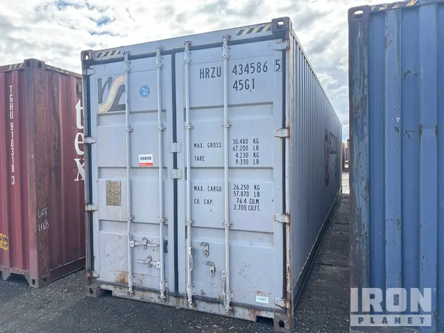 2008 40 ft High Cube Storage Container