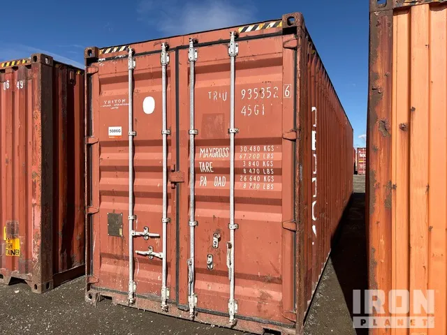 40 ft High Cube Storage Container