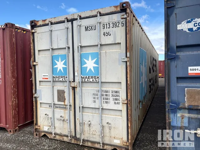 2005 40 ft High Cube Storage Container