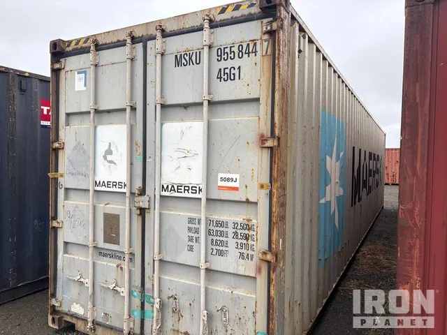 40 ft High Cube Storage Container