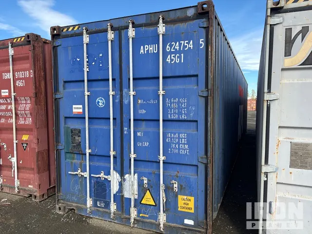 2004 40 ft High Cube Storage Container