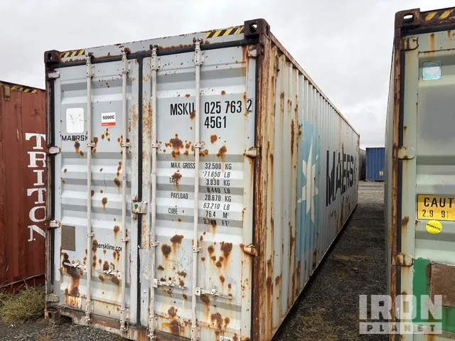 2007 40 ft High Cube Storage Container
