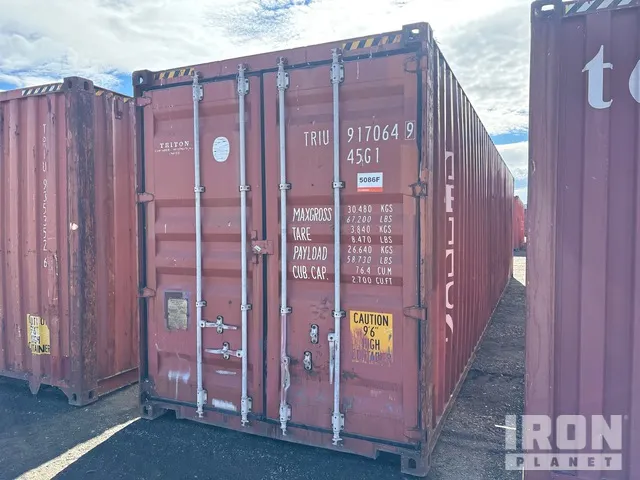 40 ft High Cube Storage Container