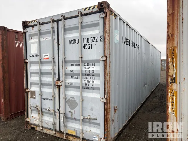 2008 40 ft High Cube Storage Container