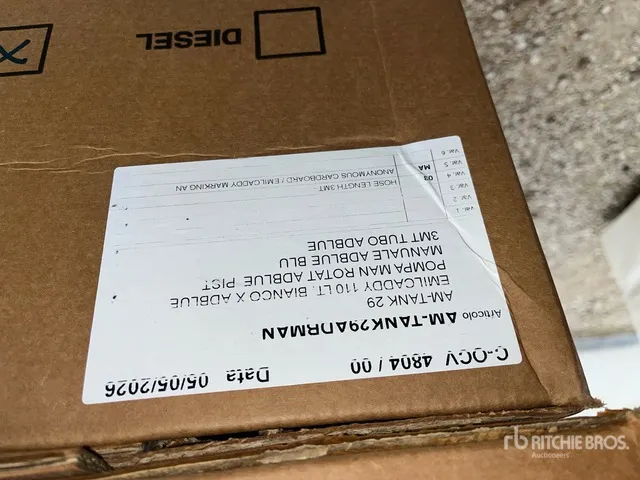 2026 AM Tank 29 gal Portable Poly DEF Tank (Unused)