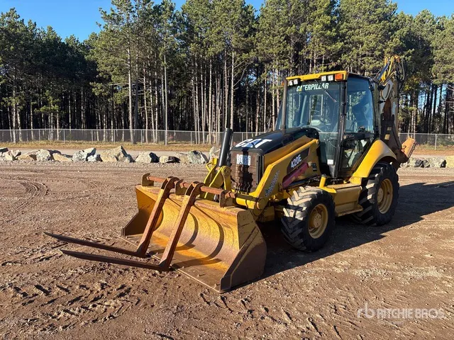 2009 Cat 420E 4x4 Backhoe Loader