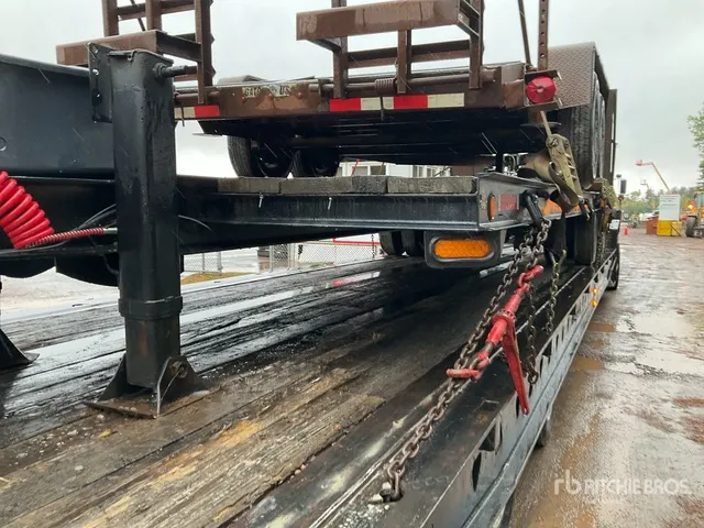 1996 Homemade Lowboy Trailer