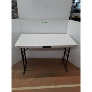 * Lifetime Folding Table w/ Height Adjustable Legs- 4x2", Pickup Only