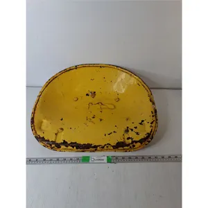Vintage Metal Tractor Seat 21.5" x 17.5" x 6"- Can't Ship