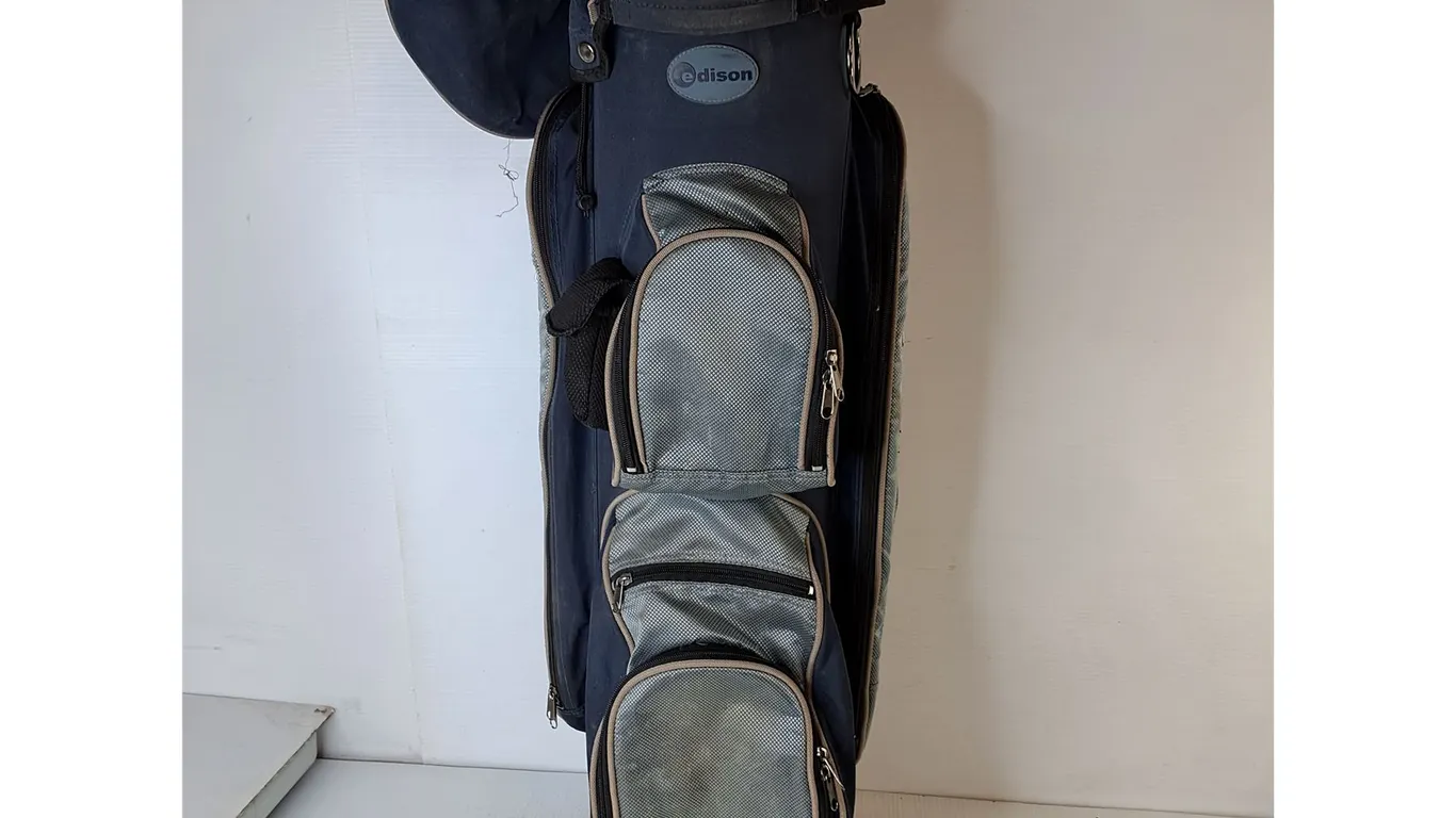 Edison Golf Bag with Cover- Can't Ship