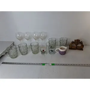Elephant Wall Decor, Glass Beer Steins, Wine Glasses, Misc.