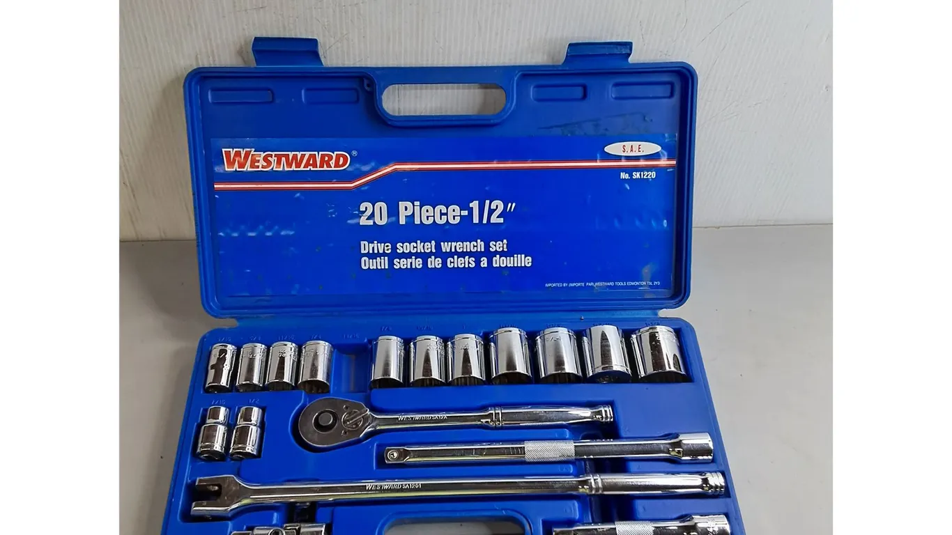 Westward 1/2" Drive Socket Wrench Set
