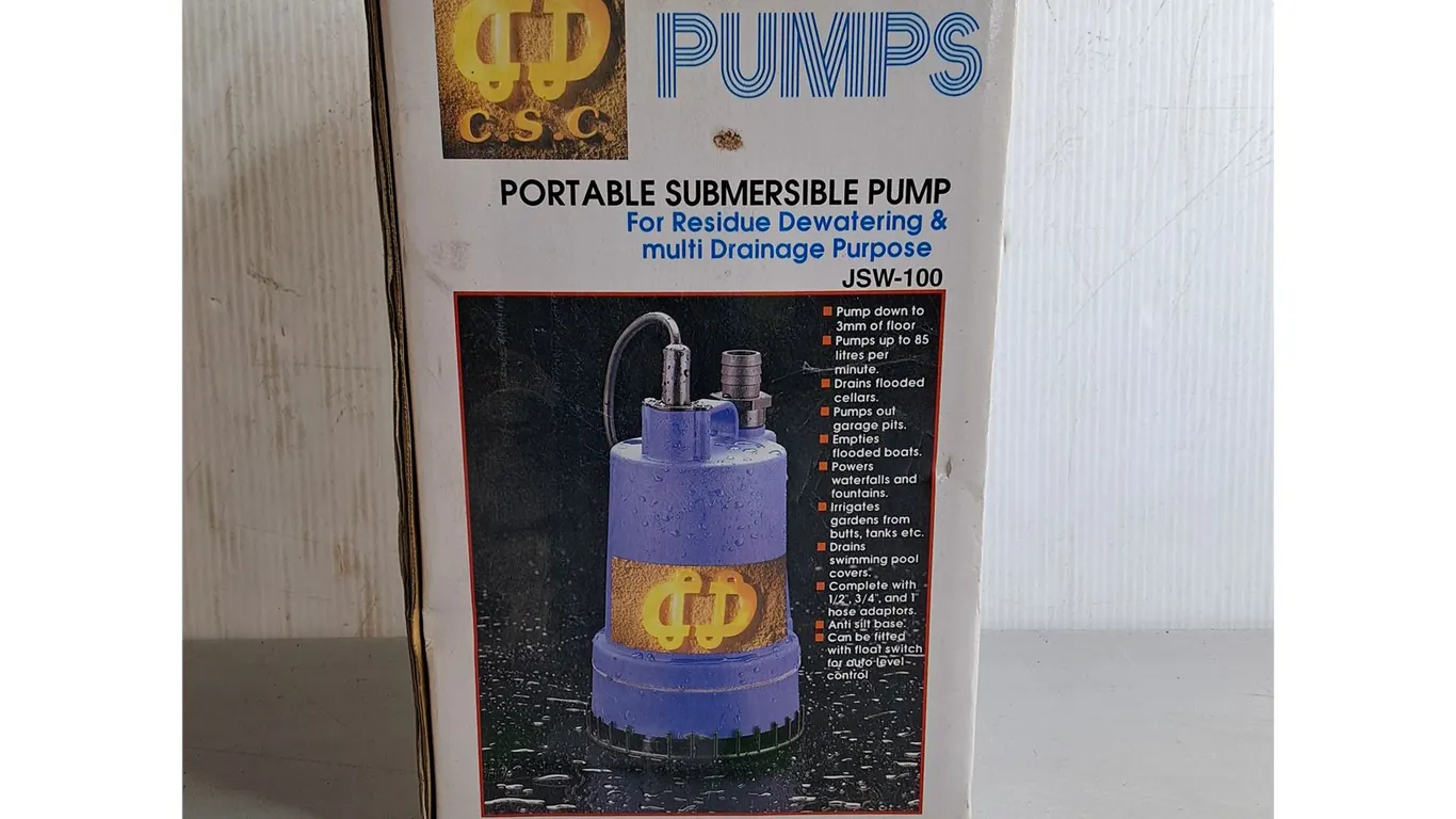 Power Fist Portable Submersible Pump, Pickup Preferred