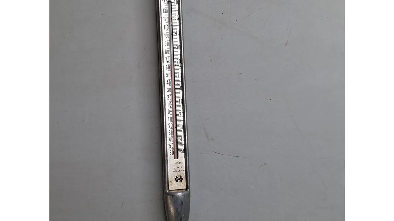 Vintage Grain Bin & Soil Utility Thermometer