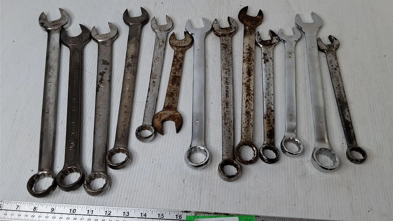 (13) Wrenches up to 14.5"